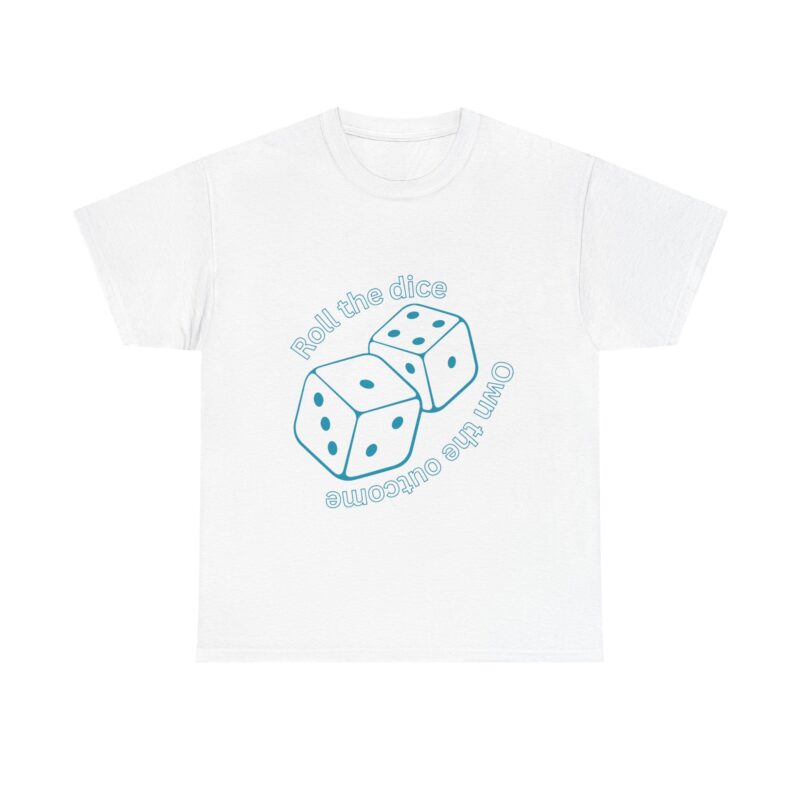 Roll the Dice Unisex Heavy Cotton Tee - Fun Gaming Shirt